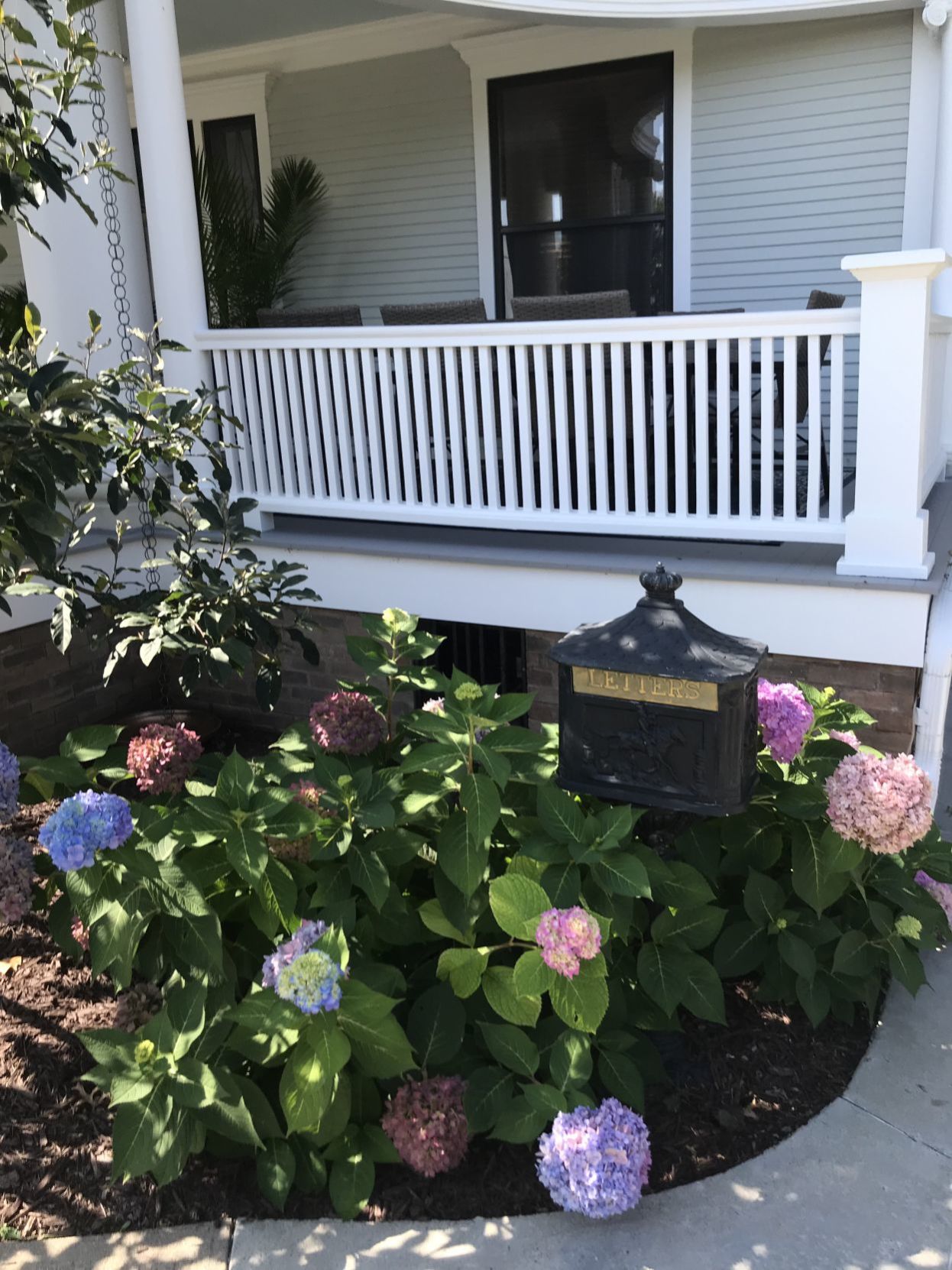 The front porch